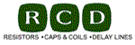RCD[RCD COMPONENTS INC.]的LOGO